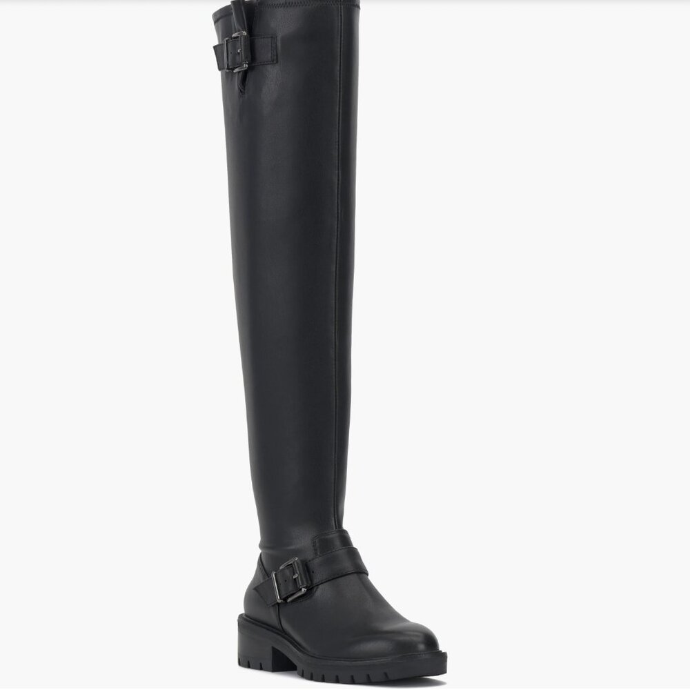 NEW VINCE CAMUTO Abrila 2 Knee High Boot BLACK